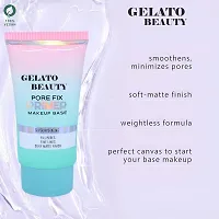 GELATO BEAUTY Pore Fix Perfect Matte Face Primer, Makeup Primer for Smooth  Long Lasting Makeup - Waterproof  Primer-thumb1