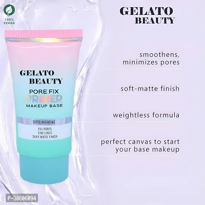 GELATO BEAUTY Pore Fix Perfect Matte Face Primer, Makeup Primer for Smooth  Long Lasting Makeup - Waterproof  Primer-thumb2