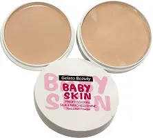 GELATO BEAUTY Professional Silk-Enriched Shine (Baby Skin) Cover Matte  Compact Powder 9510-01-thumb4