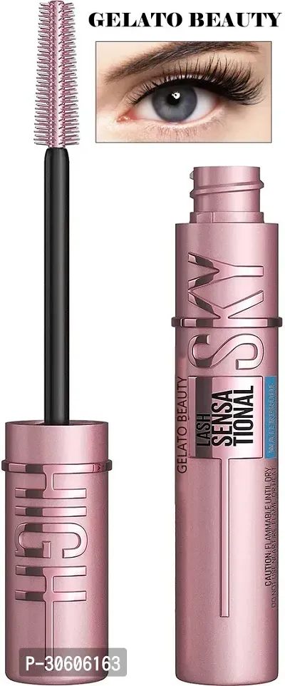 GELATO BEAUTY Mascara, Curls Lashes, Highly Pigmented Colour, Long-lasting, Waterproof Mascara , Black-thumb0