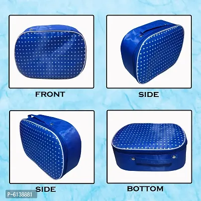 Designer Blue Nylon Vanity Box- 5 Kit-thumb4