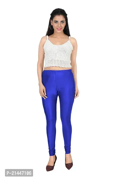 Fabulous Multicoloured Silk Blend  Leggings Combo For Women-thumb4