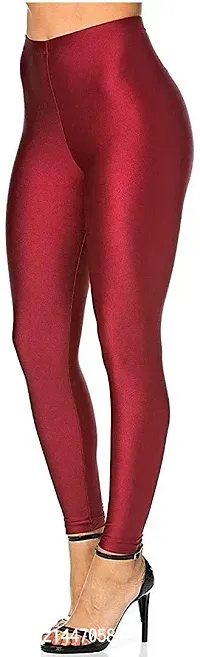 Fabulous Multicoloured Silk Blend  Leggings For Women