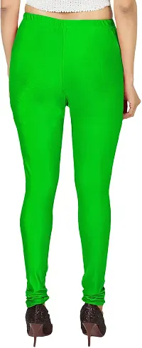 Colors Cube Streachable Shiny Chudidar Legging-thumb1