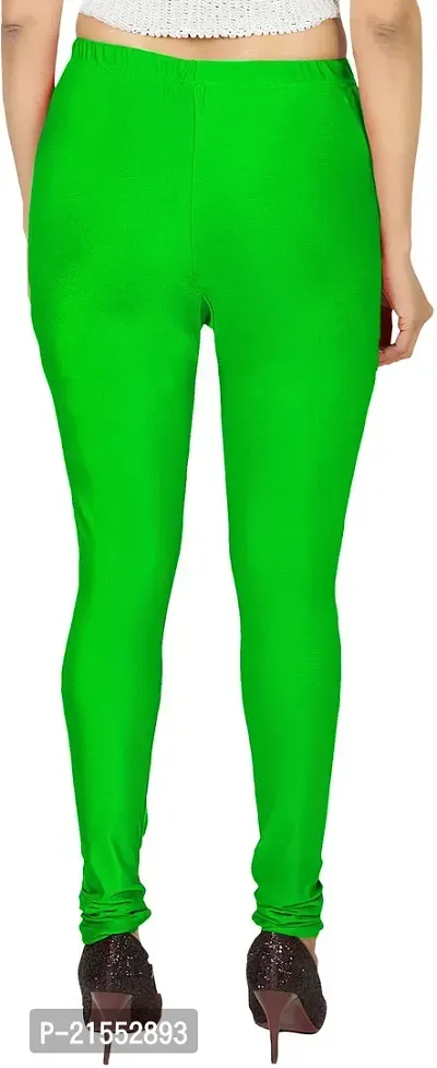 Colors Cube Streachable Shiny Chudidar Legging-thumb2