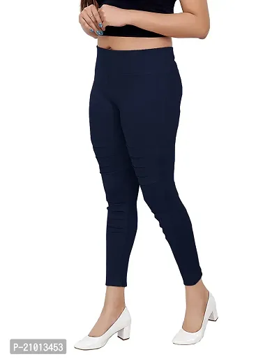 Stylish Cotton Spandex Legging For Women Ribbed Legging Style-thumb2