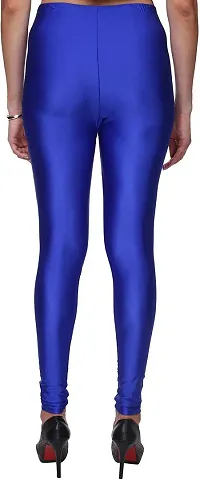 Colors Cube Streachable Shiny Chudidar Legging-thumb1