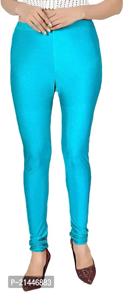 Fabulous Multicoloured Silk Blend  Leggings For Women