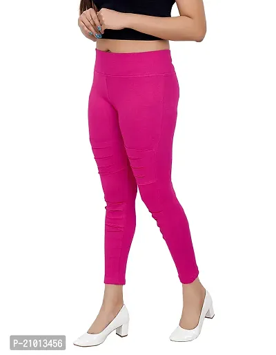 Stylish Cotton Spandex Legging For Women Ribbed Legging Style-thumb2