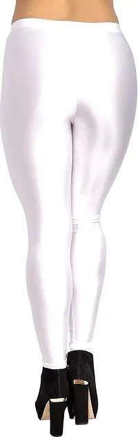 Fabulous Multicoloured Silk Blend  Leggings For Women-thumb2