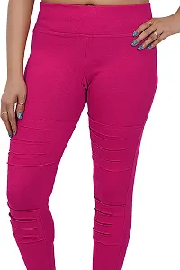 Stylish Cotton Spandex Legging For Women Ribbed Legging Style-thumb3