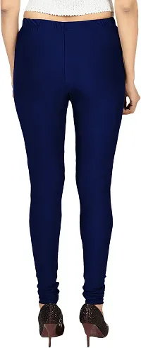 Fabulous Multicoloured Silk Blend  Leggings For Women-thumb1