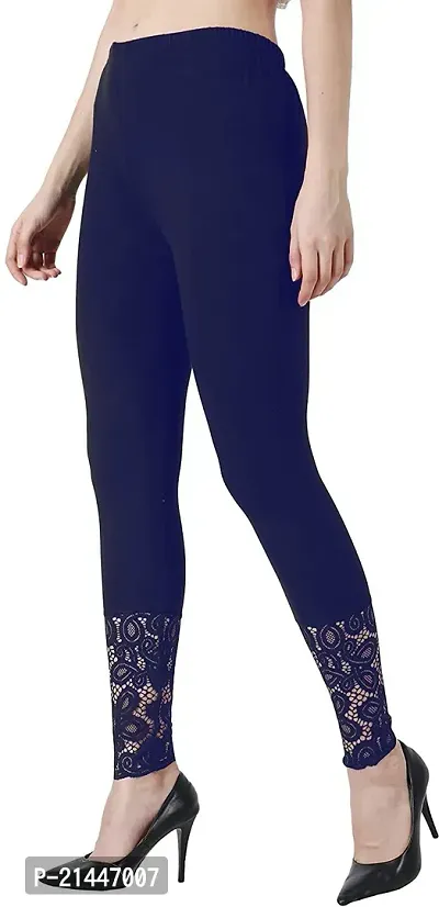 Fabulous Multicoloured Cotton Blend  Leggings For Women-thumb3