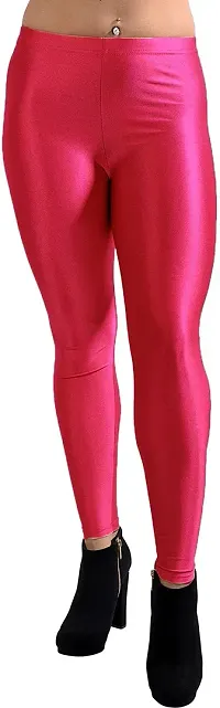 Fabulous Multicoloured Silk Blend  Leggings For Women