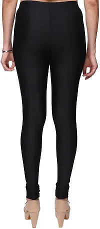 Fabulous Multicoloured Silk Blend  Leggings For Women-thumb1