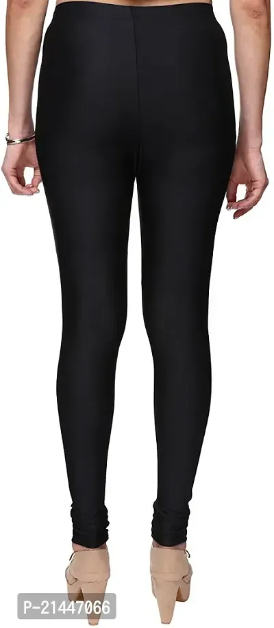 Fabulous Multicoloured Silk Blend  Leggings For Women-thumb2