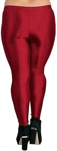 Colors Cube Streachable Shiny Chudidar Legging-thumb1