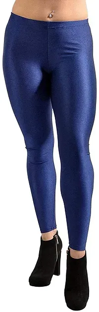 Fabulous Multicoloured Silk Blend  Leggings For Women