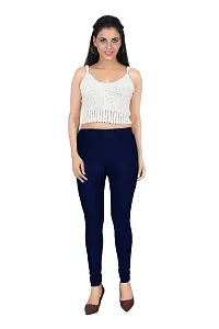 Fabulous Silk Blend Solid Leggings For Women-thumb3