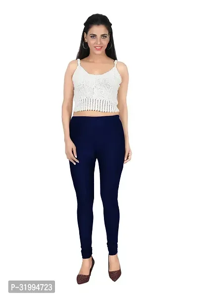 Fabulous Silk Blend Solid Leggings For Women-thumb4