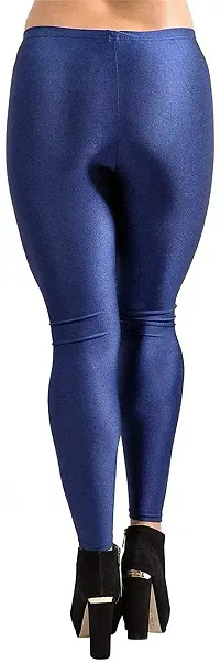 Fabulous Silk Blend Solid Leggings For Women-thumb1