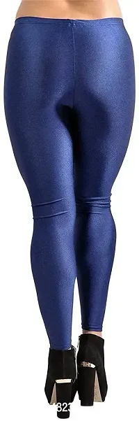 Fabulous Silk Blend Solid Leggings For Women-thumb2