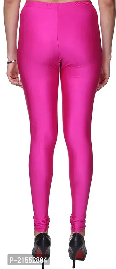 Colors Cube Streachable Shiny Chudidar Legging-thumb2