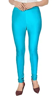 Stylish Multicoloured  Lycra Leggings For Women Pack Of 2-thumb3