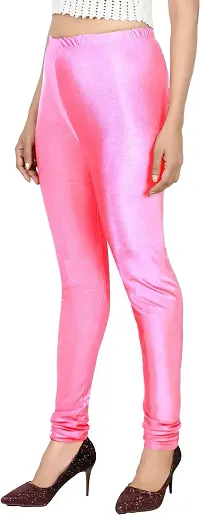 Fabulous Silk Blend Solid Leggings For Women-thumb2