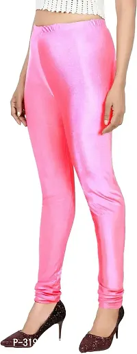 Fabulous Silk Blend Solid Leggings For Women-thumb3