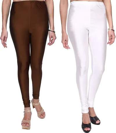 Fabulous Silk Blend Leggings Combo For Women