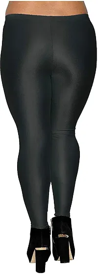 Fabulous Multicoloured Silk Blend  Leggings For Women-thumb1