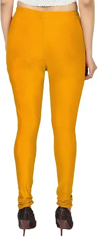 Fabulous Silk Blend Solid Leggings For Women-thumb1