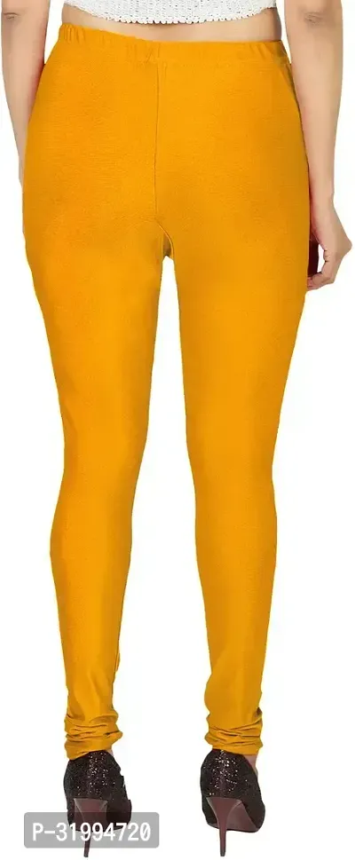 Fabulous Silk Blend Solid Leggings For Women-thumb2