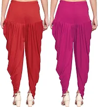 Fabulous Multicoloured Rayon  Salwars Combo For Women-thumb1