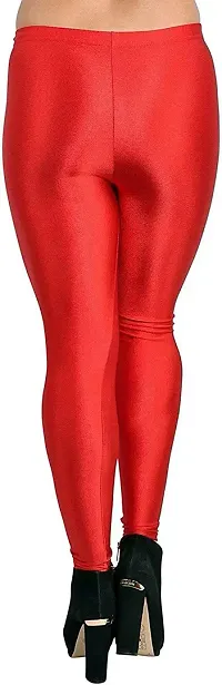 Fabulous Multicoloured Silk Blend  Leggings For Women-thumb2