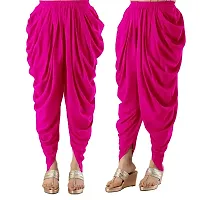 Fabulous Pink Cotton Salwars For Women-thumb3