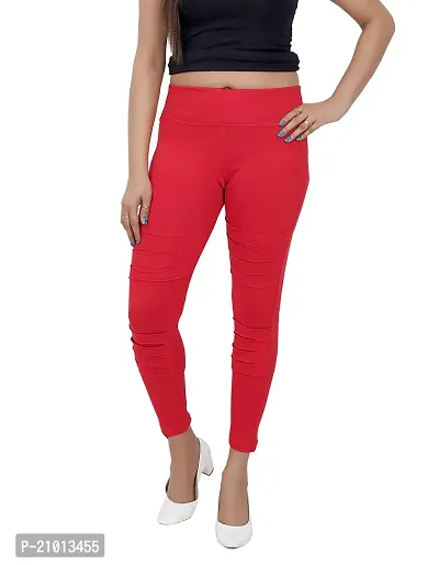 Stylish Cotton Spandex Legging For Women Ribbed Legging Style