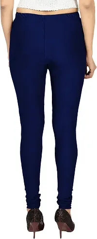 Fabulous Silk Blend Solid Leggings For Women-thumb1