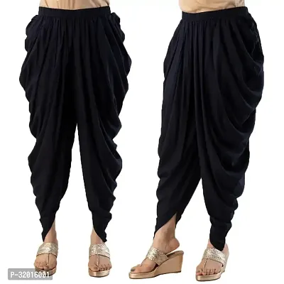 Fabulous Black Cotton Salwars For Women-thumb4