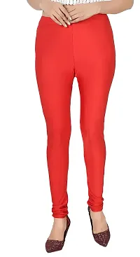 Stylish Multicoloured Lycra Solid Leggings For Women Pack Of 3-thumb3