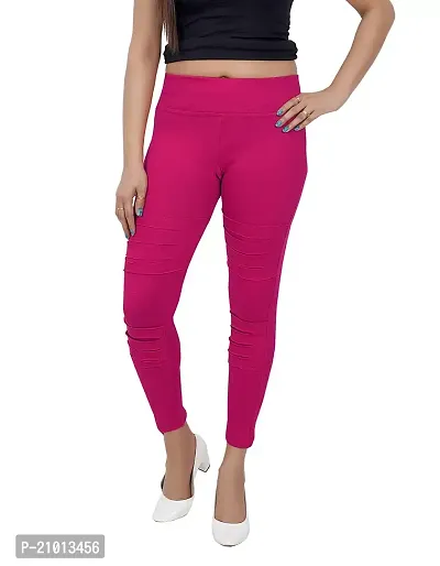 Stylish Cotton Spandex Legging For Women Ribbed Legging Style-thumb0