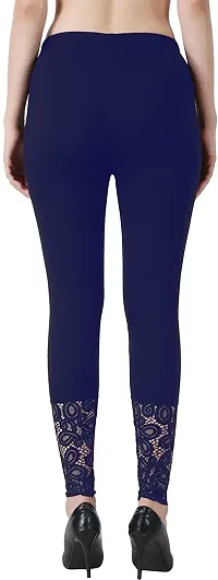 Fabulous Multicoloured Cotton Blend  Leggings For Women-thumb1