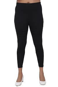 Stylish Cotton Spandex Legging For Women Ribbed Legging Style-thumb3