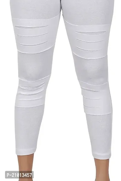 Stylish Cotton Spandex Legging For Women Ribbed Legging Style-thumb4