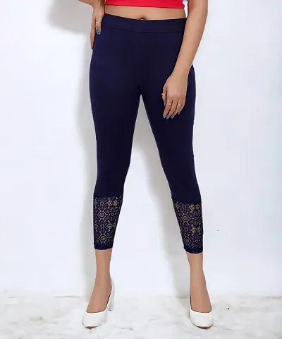 Stylish Solid Leggings For Women