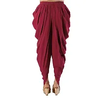 Fabulous Maroon Cotton Salwars For Women-thumb1