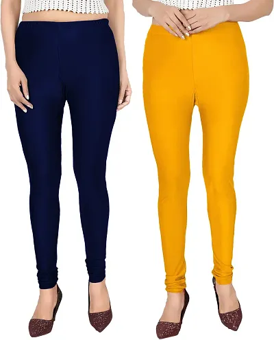 Fabulous Silk Blend Leggings Combo For Women