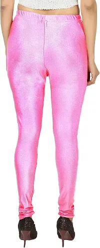 Fabulous Silk Blend Solid Leggings For Women-thumb1