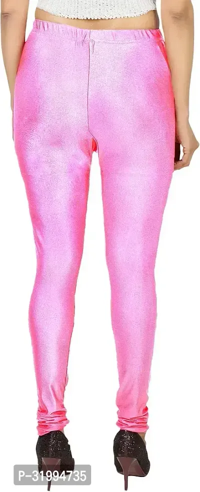 Fabulous Silk Blend Solid Leggings For Women-thumb2